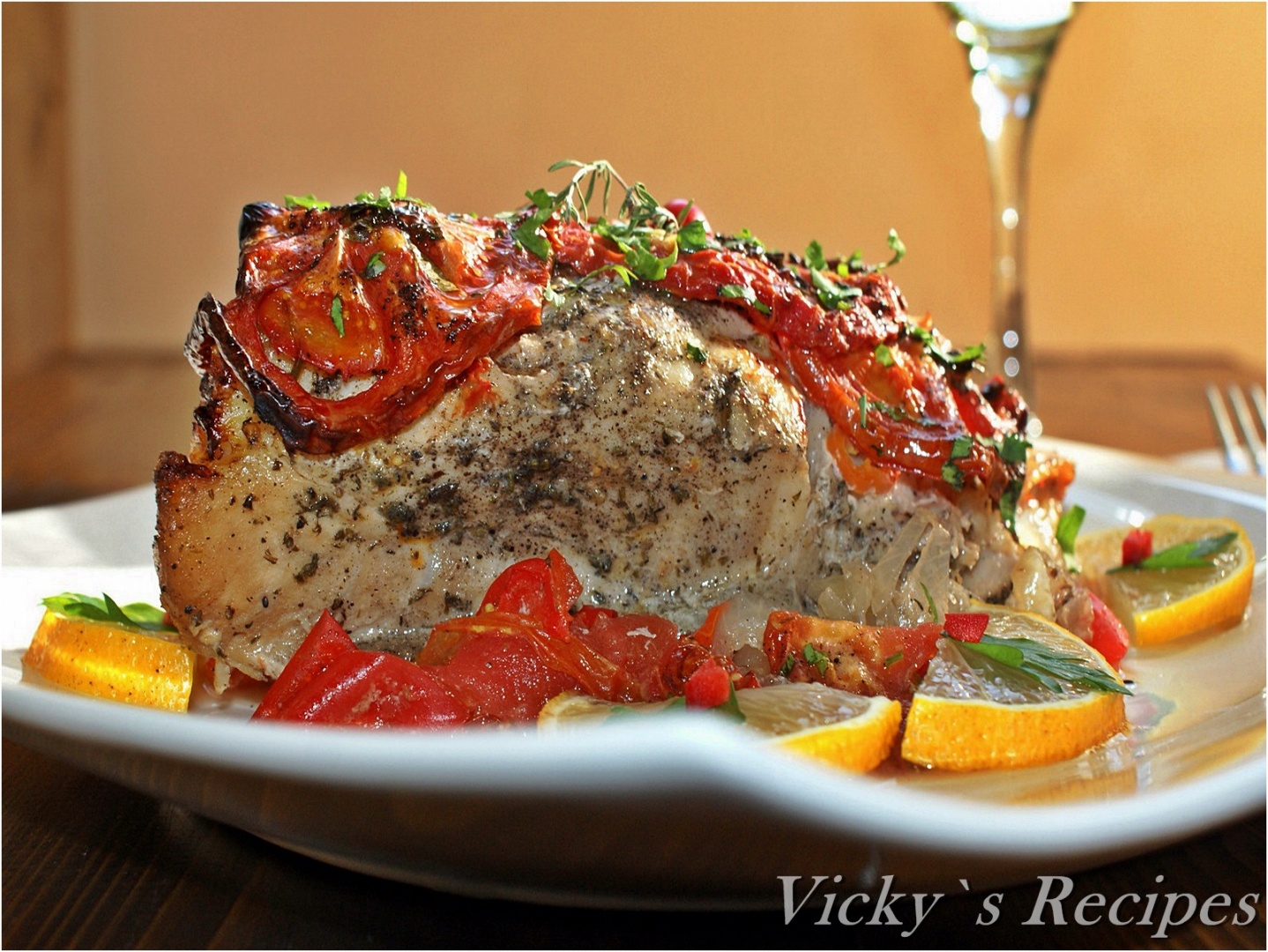 Peste (somn) la cuptor pe pat de legume