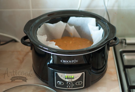Tort de morcovi la slow cooker Crock Pot