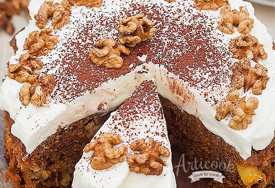 Tort de morcovi la slow cooker Crock Pot