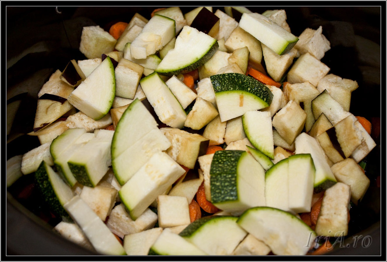Ghiveci de legume la slow cooker Crock Pot