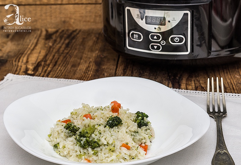 Orez vegetarian la slow cooker Crock Pot