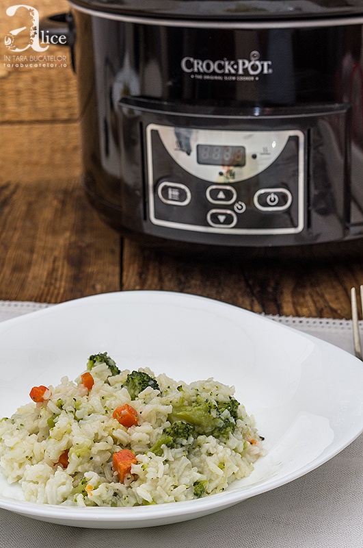 Orez vegetarian la slow cooker Crock Pot