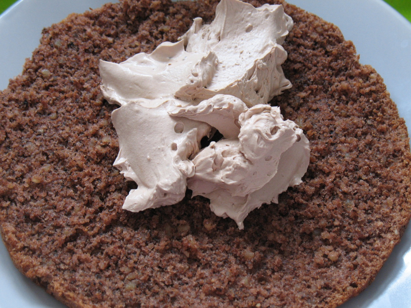 Tort cu nuci si crema de ciocolata