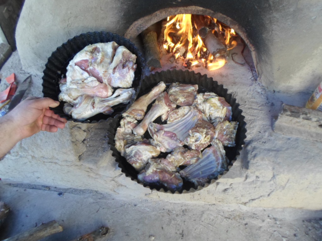 Pastrama de miel la cuptor cu vatra