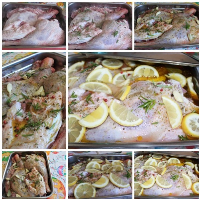 Friptura de miel cu ananas, ciuperci si rosii