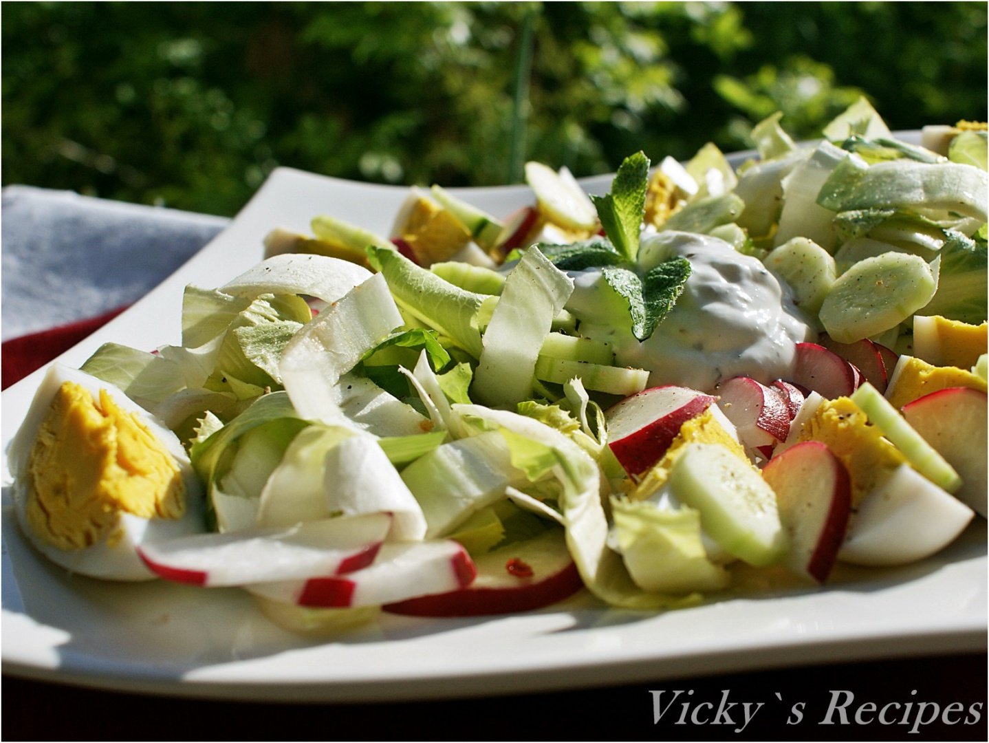 Salata de andive cu oua