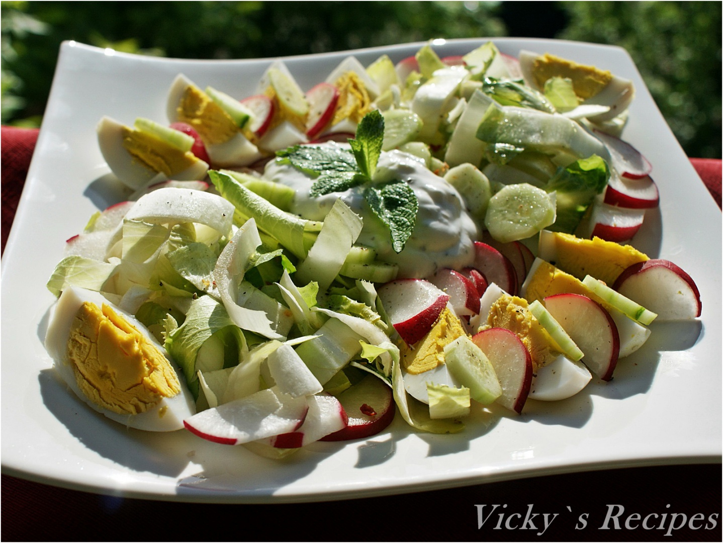 Salata de andive cu oua