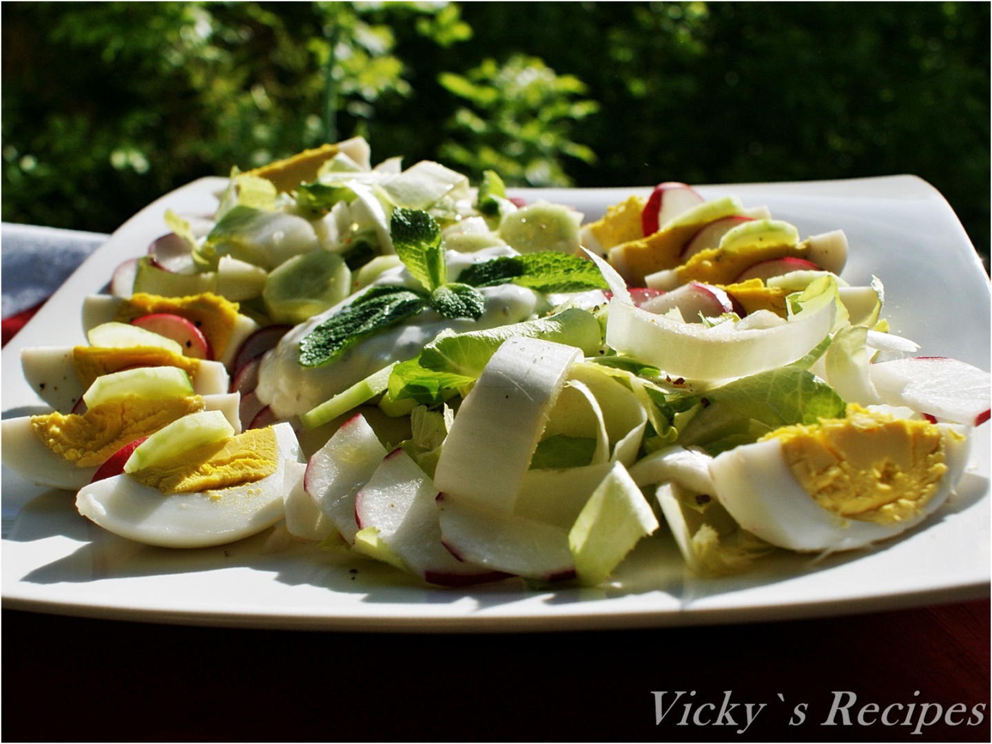 Salata de andive cu oua