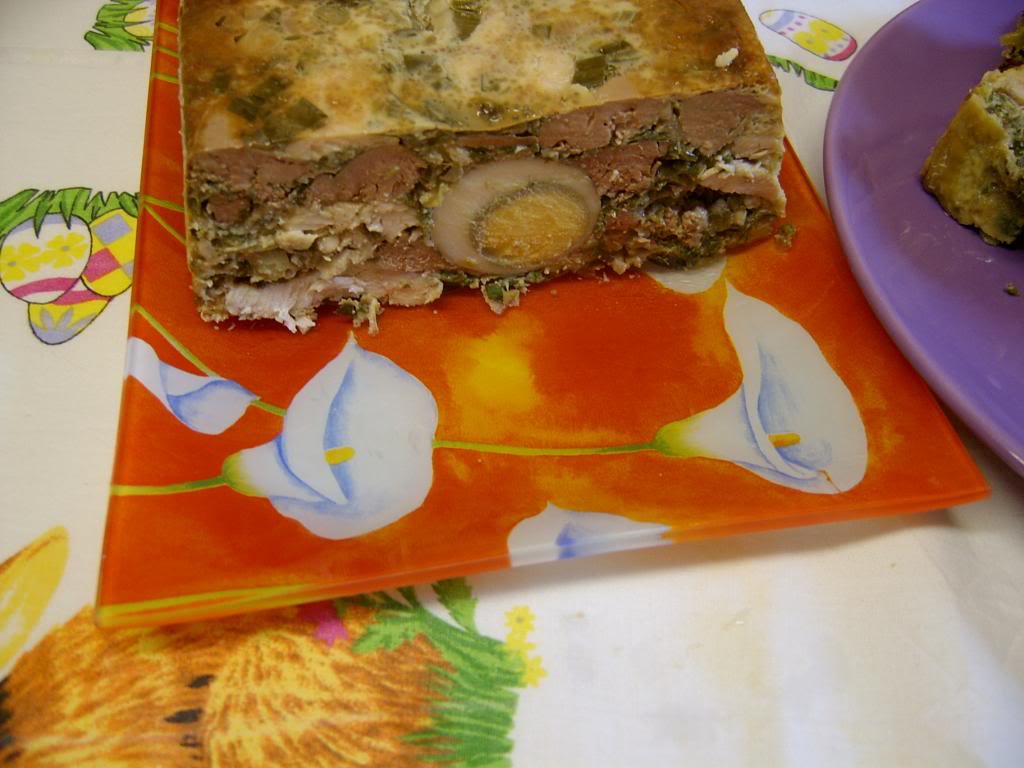 Drob din ficatei si piept de pui