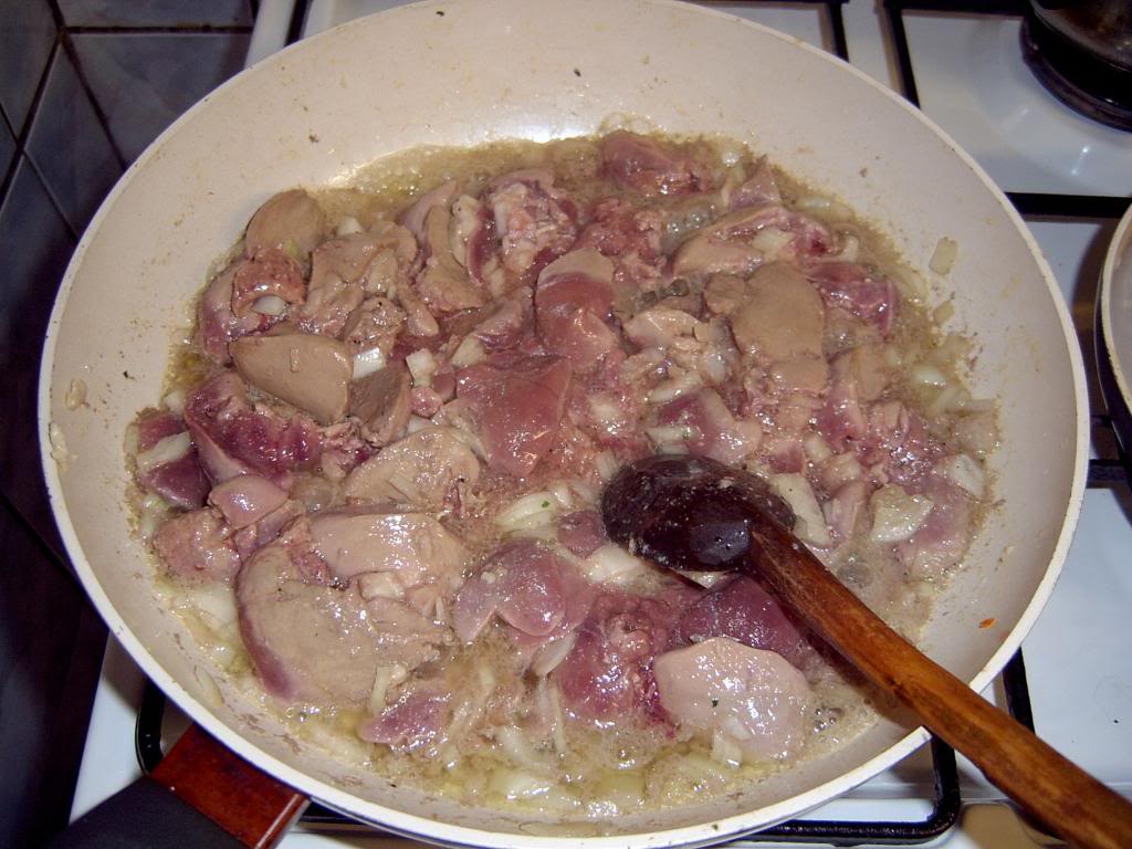 Drob din ficatei si piept de pui