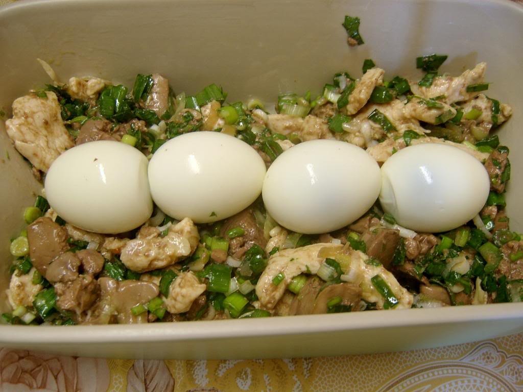 Drob din ficatei si piept de pui