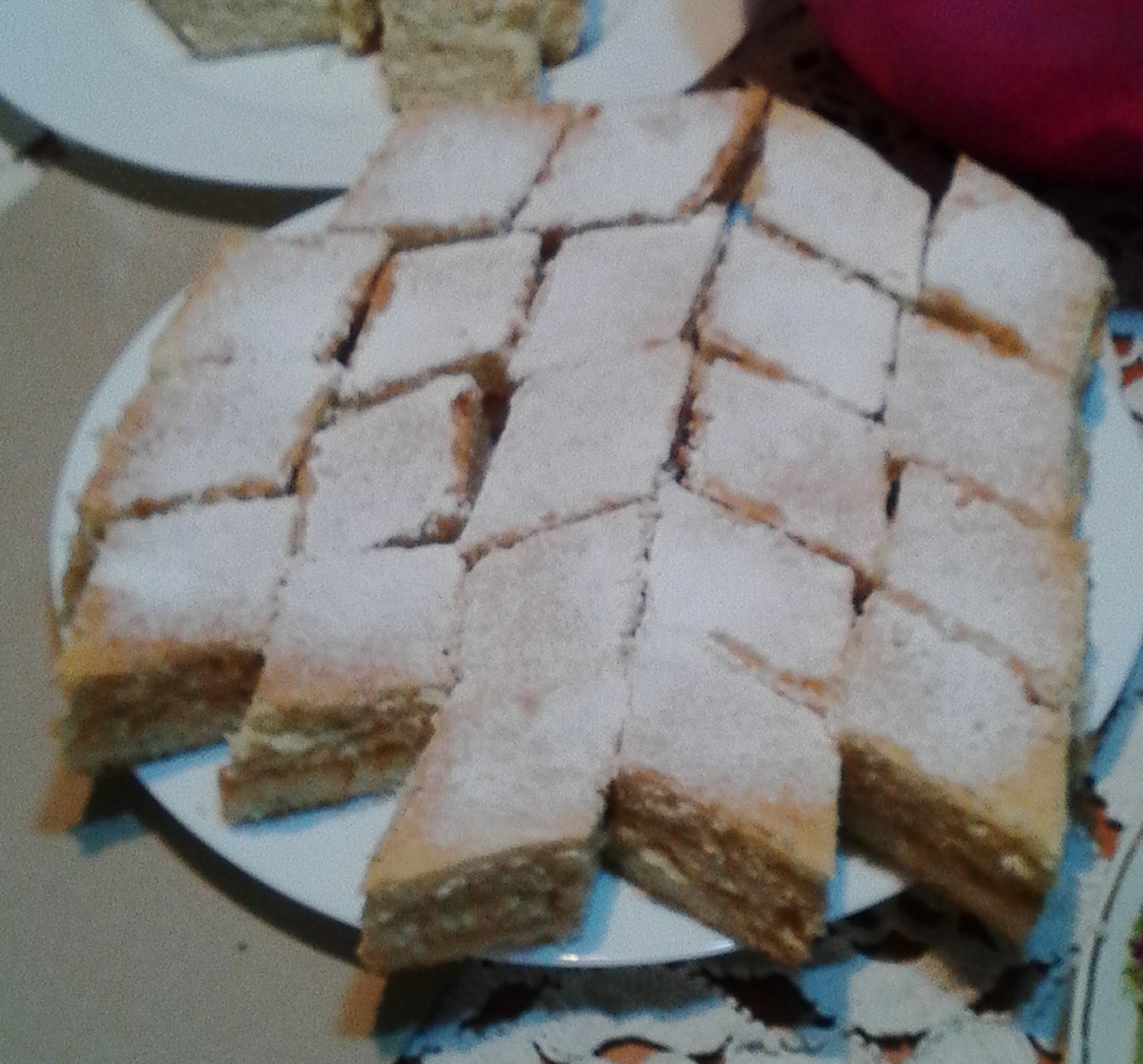 Foi cu crema de vanilie