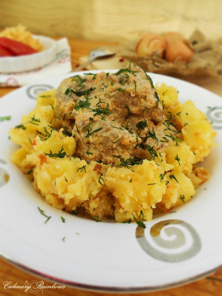 Ficatei de pui in sos de lapte