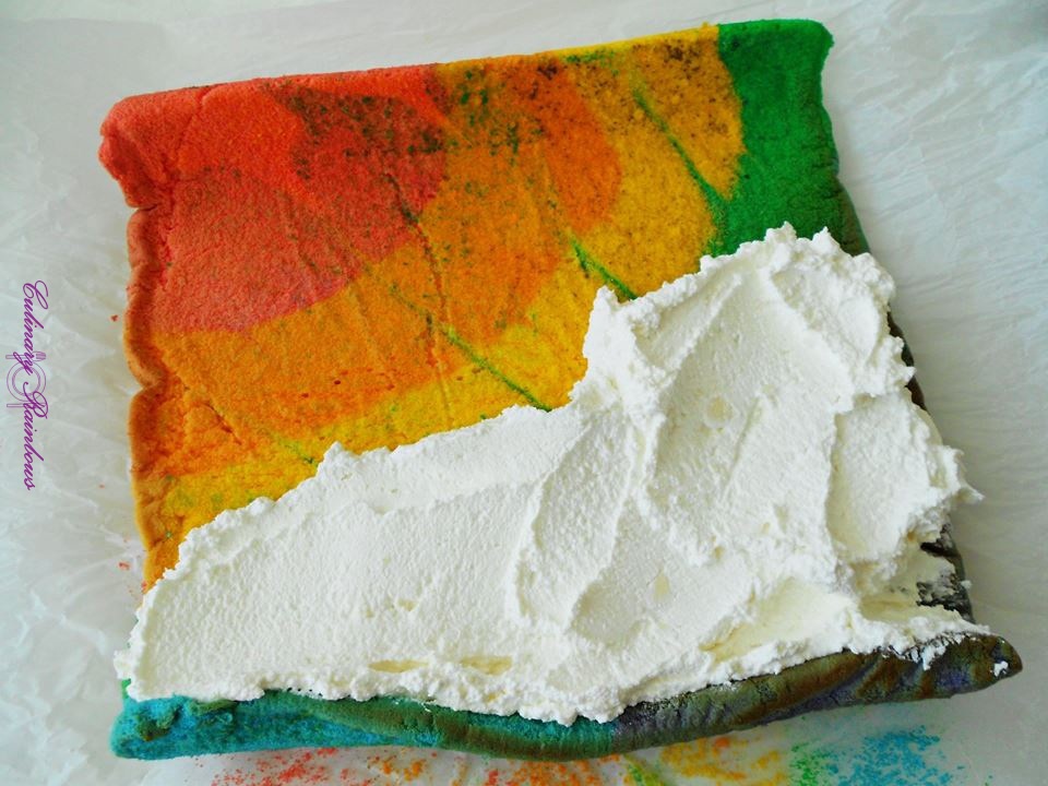 Ruladă curcubeu by Culinary Rainbow