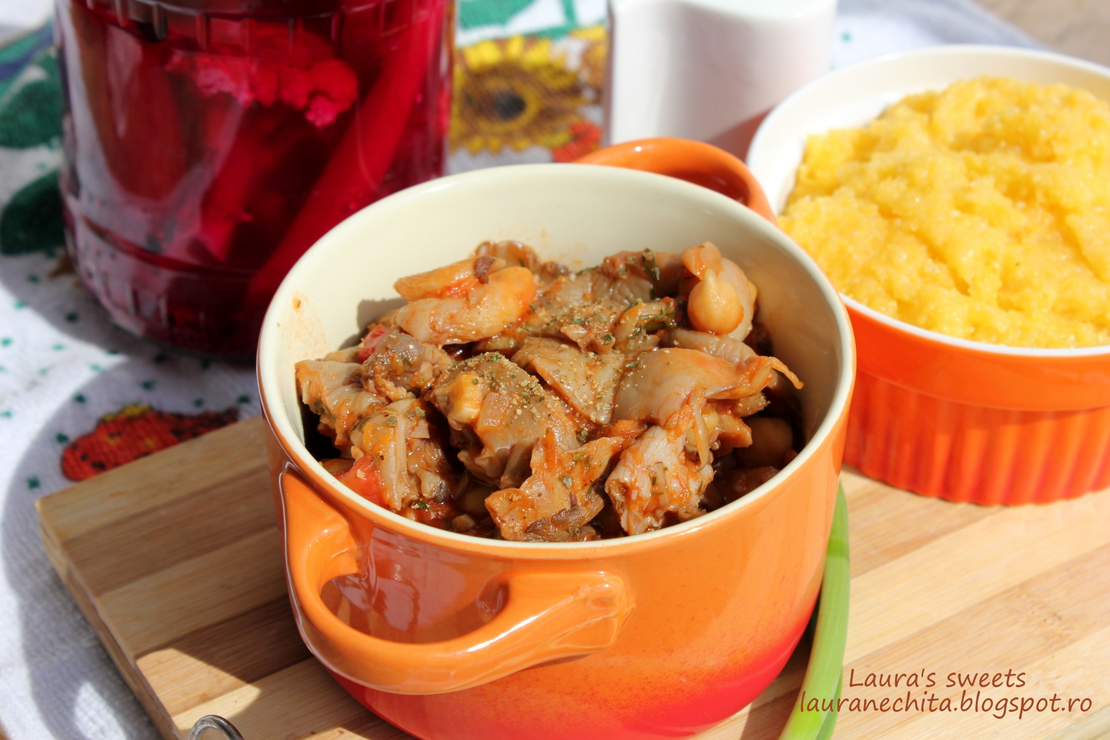 Tocanita de pleurotus cu naut