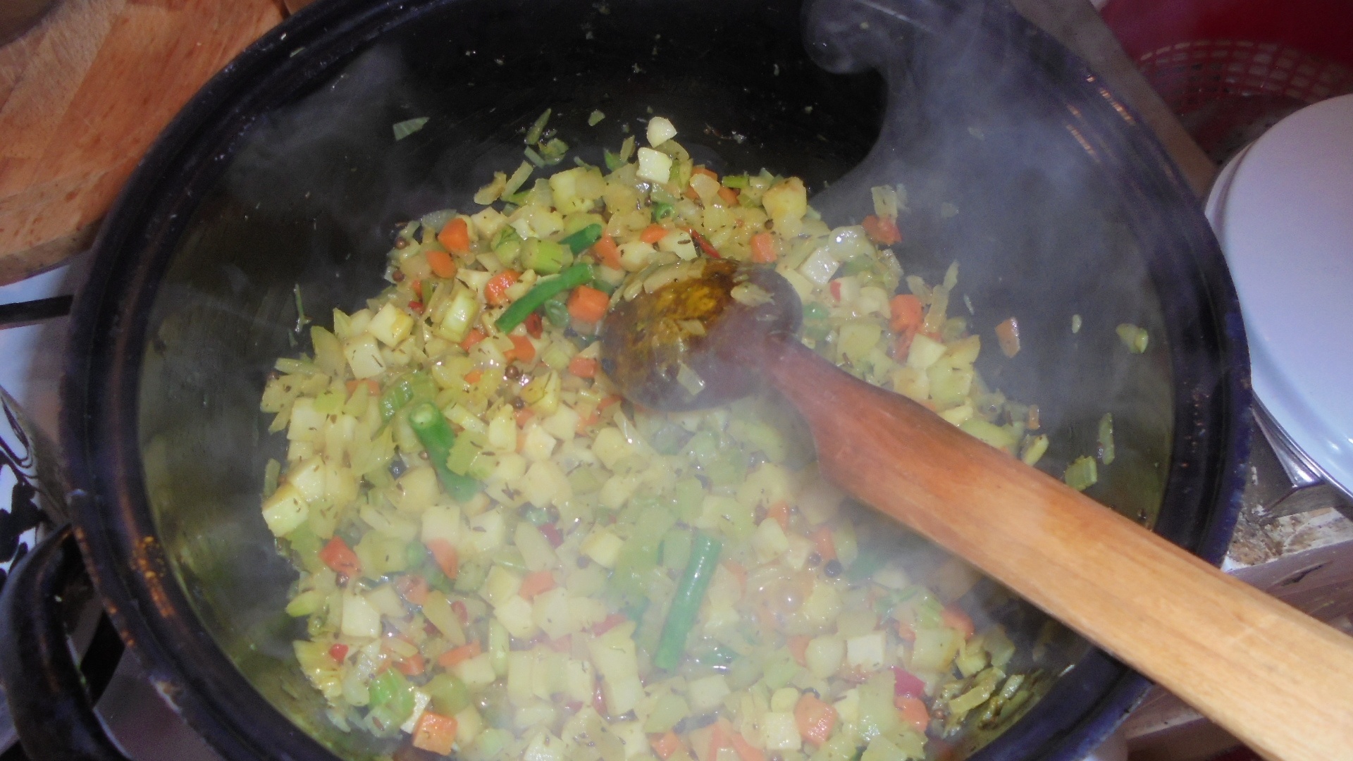 Mancare de linte cu legume