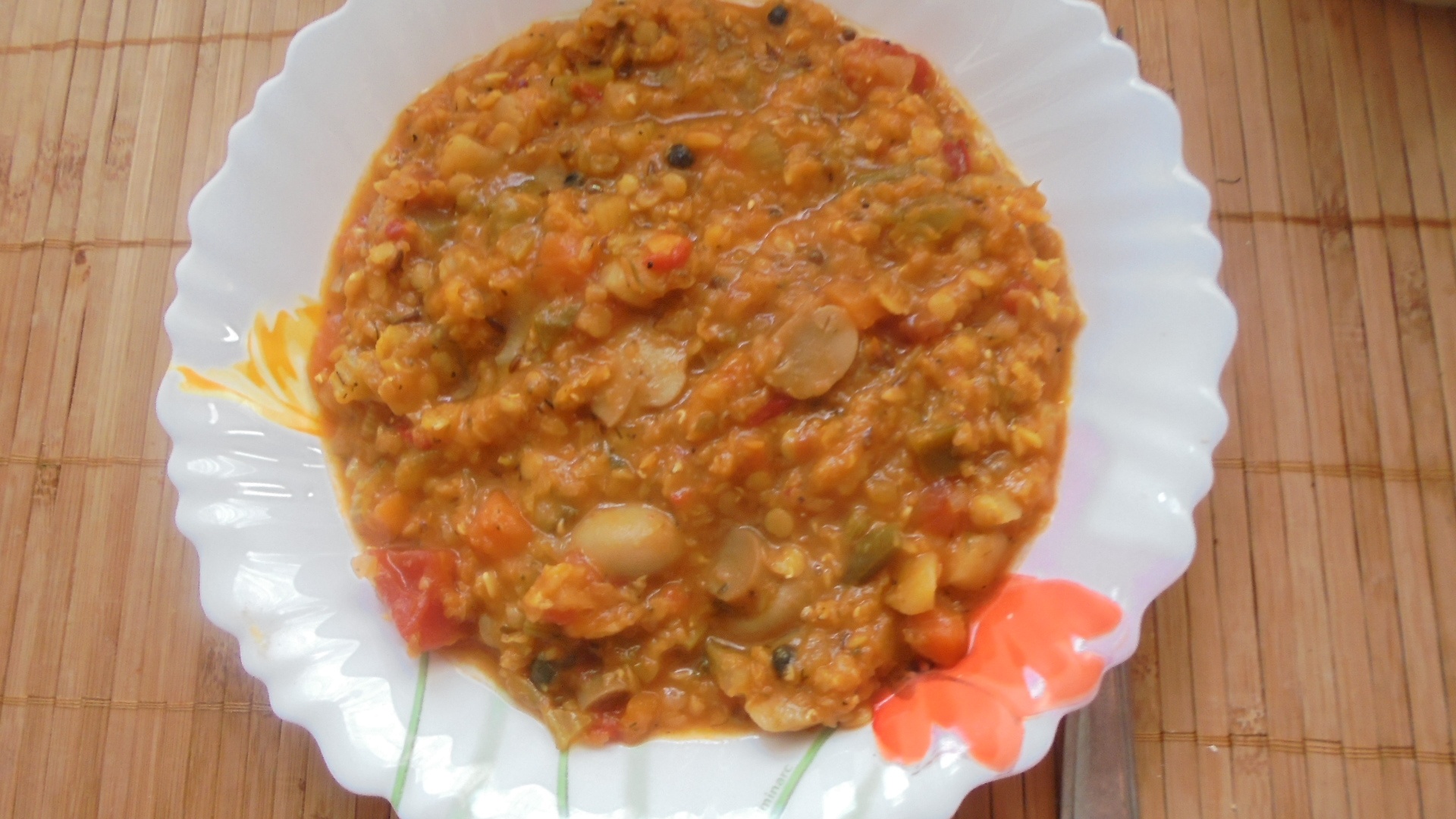 Mancare de linte cu legume