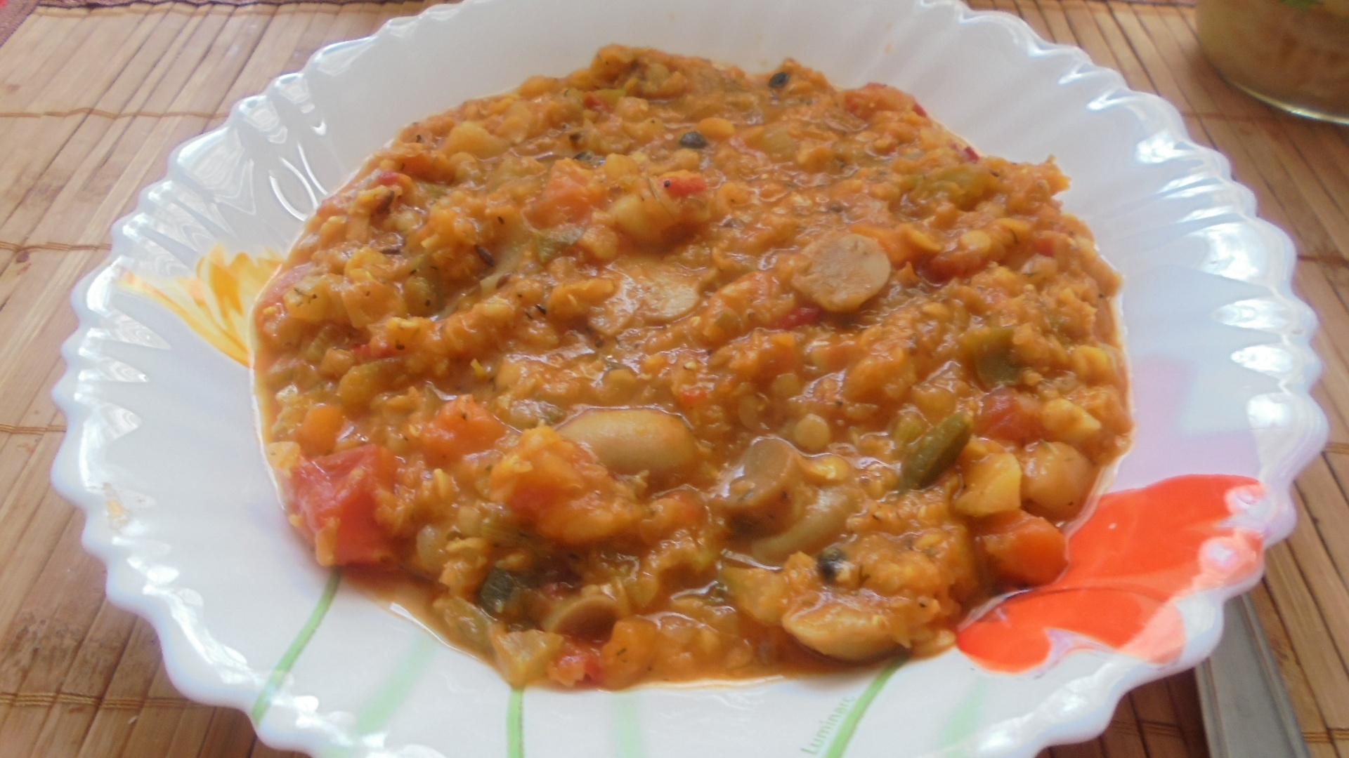 Mancare de linte cu legume