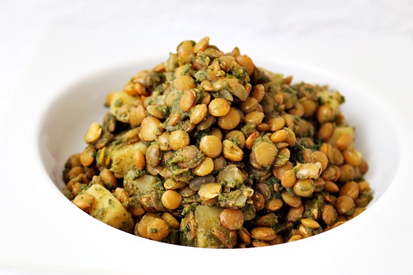 Linte cu curry verde la slow cooker Crock Pot