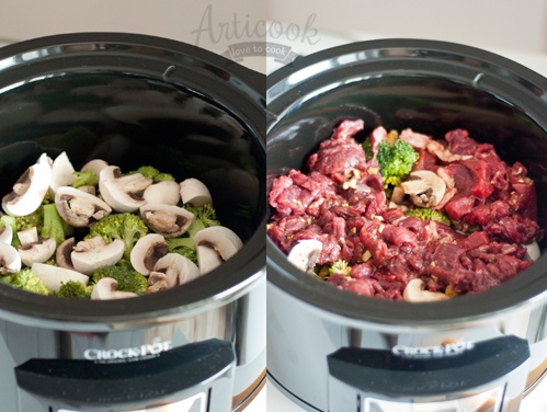Tocanita de vita la slow cooker Crock Pot