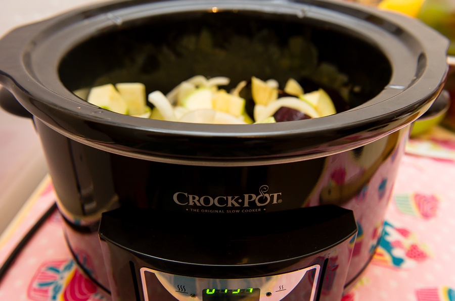 Tocanita de legume cu iaurt de capra la slow cooker CrockPot