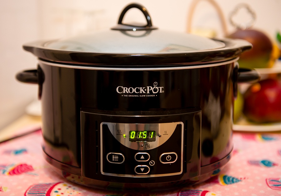 Tocanita de legume cu iaurt de capra la slow cooker CrockPot