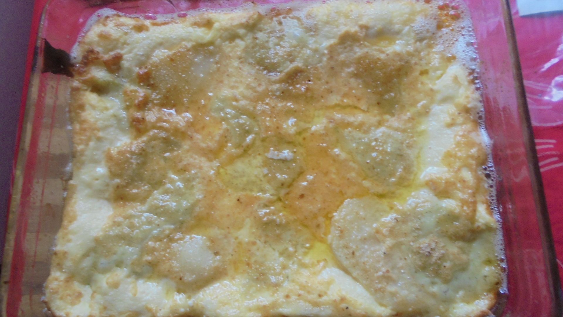 Budinca de cartofi la cuptor