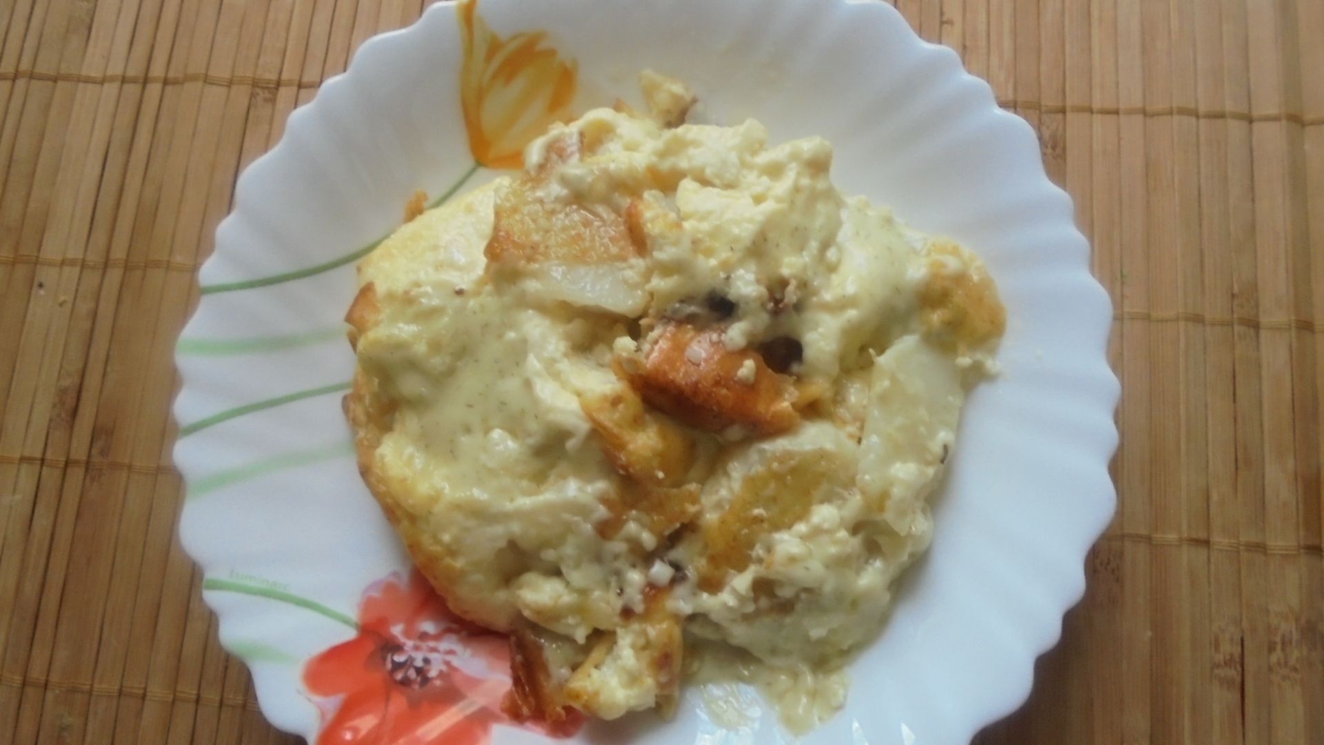 Budinca de cartofi la cuptor