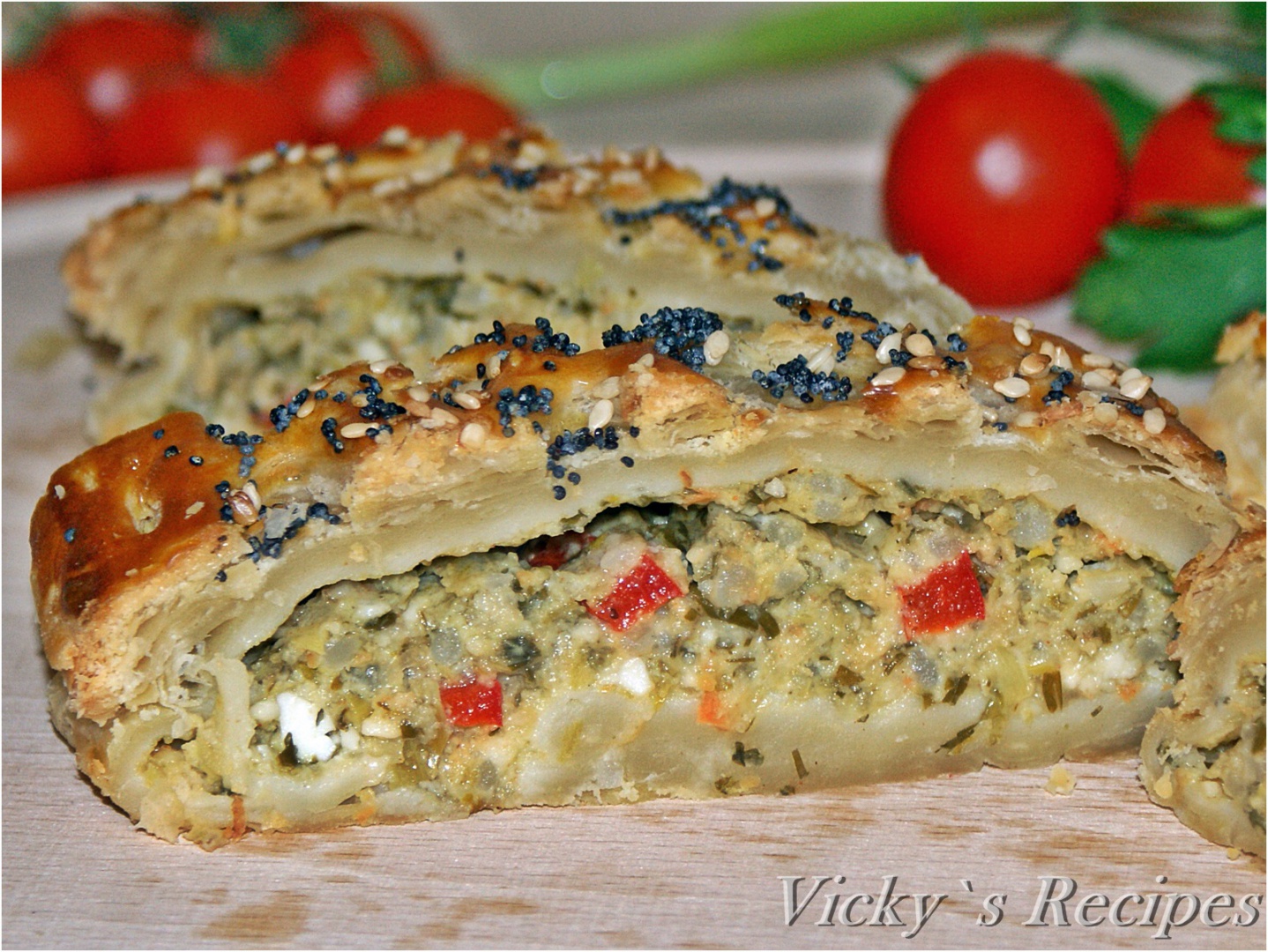 Placinta cu leurda si branza