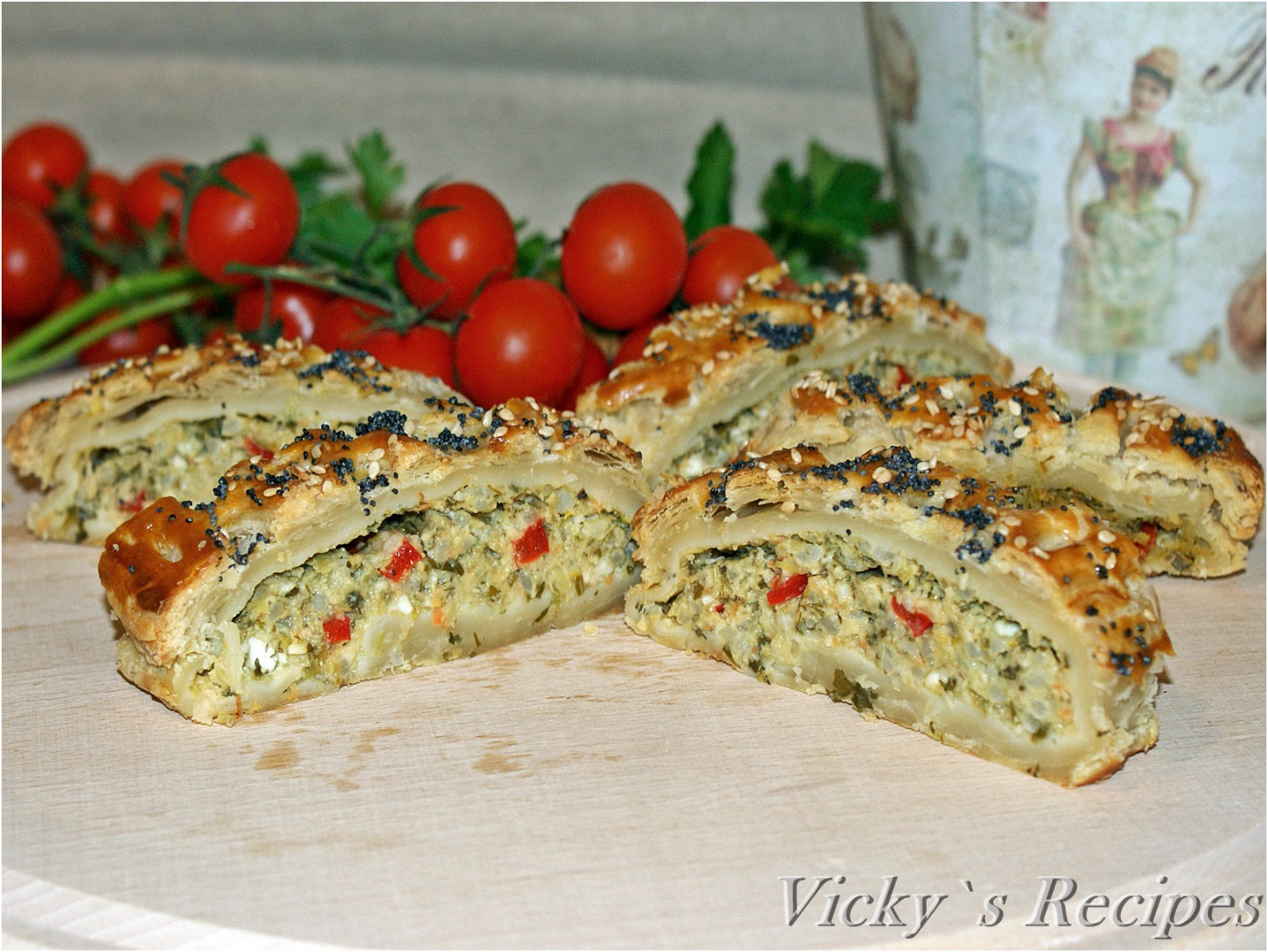 Placinta cu leurda si branza