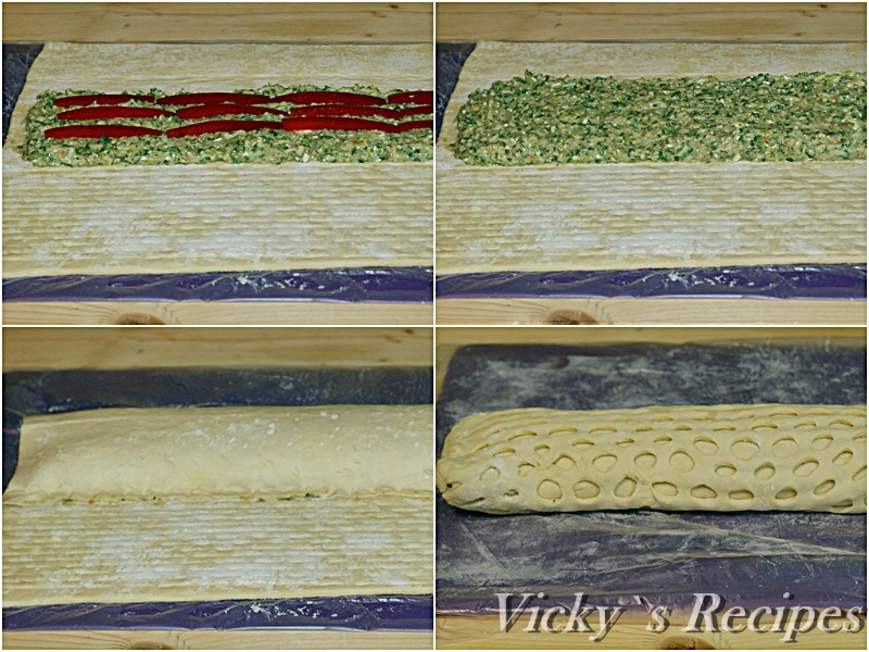 Placinta cu leurda si branza