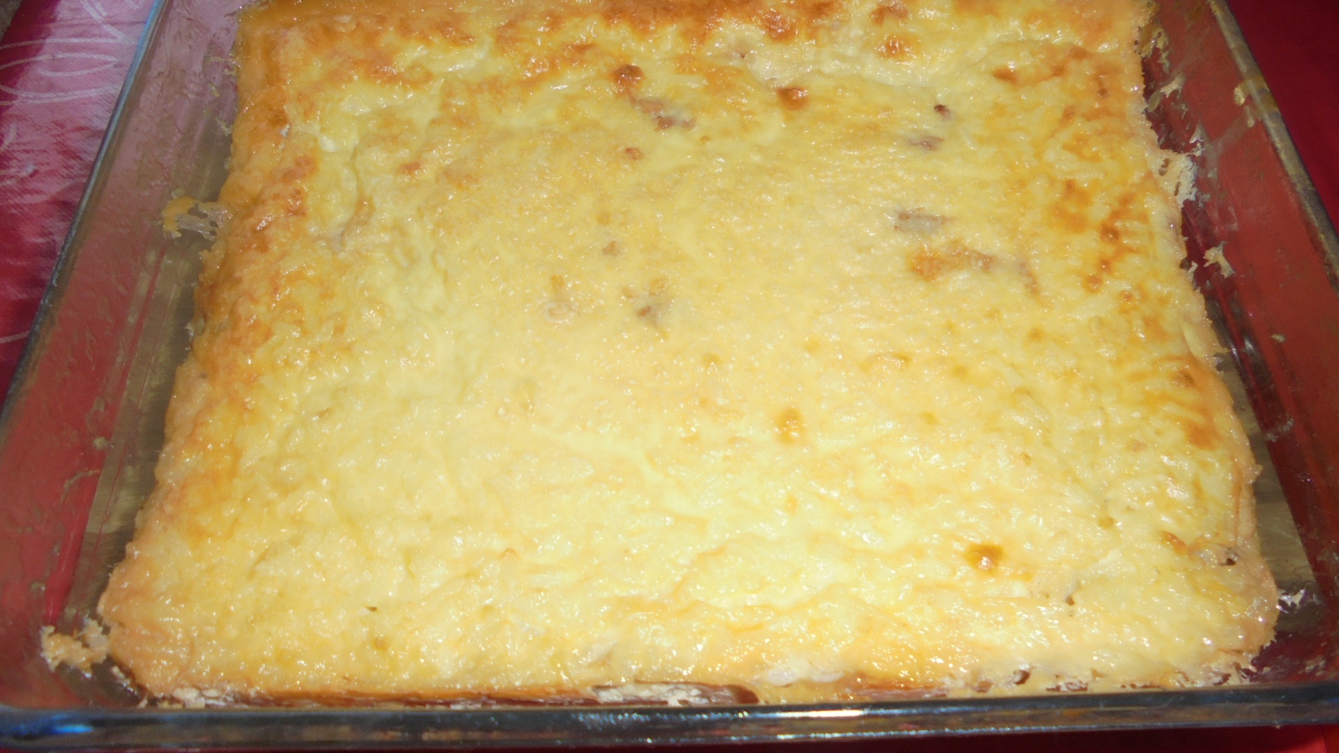 Budinca de orez cu mere