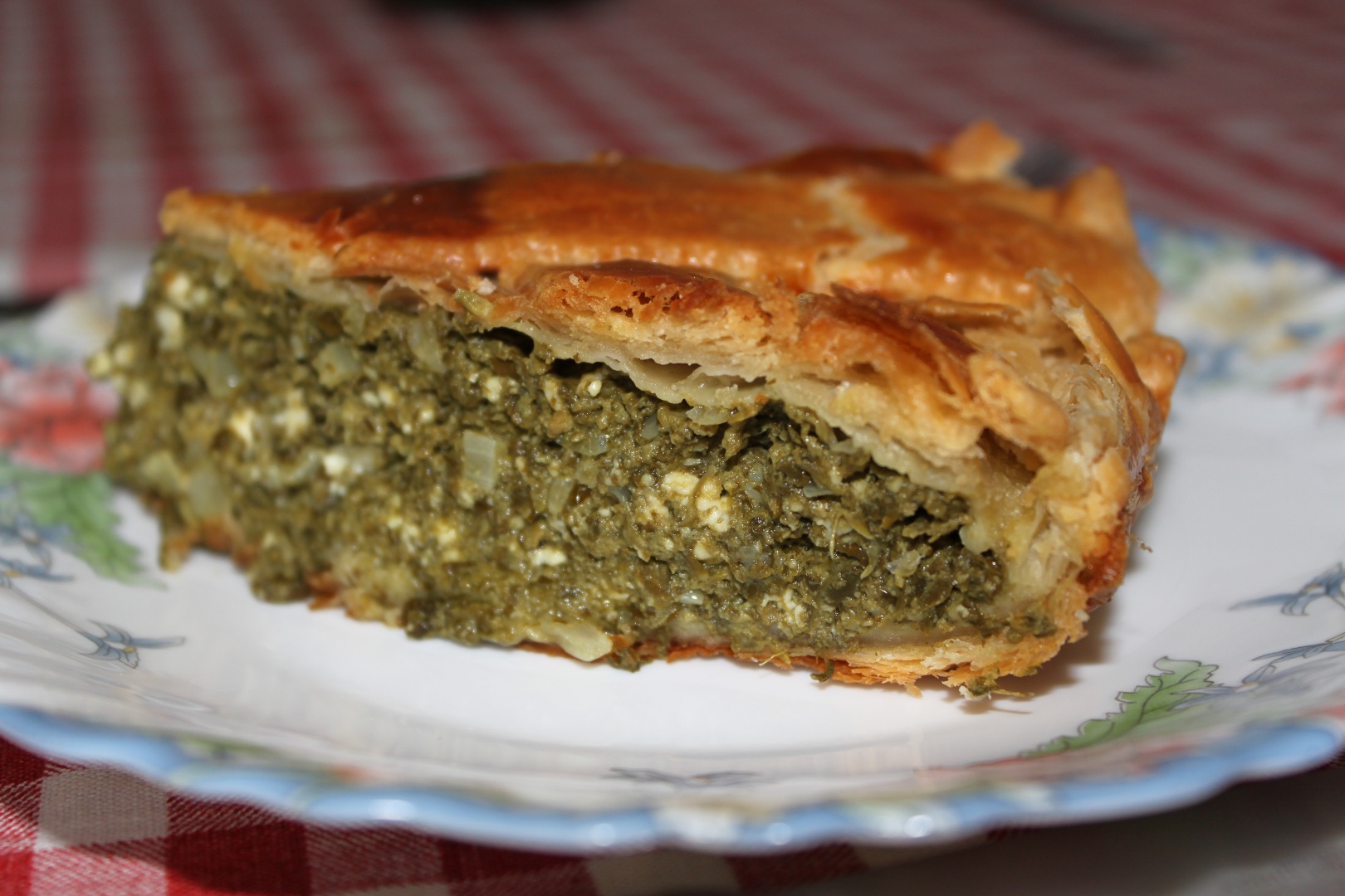 Placinta cu spanac si branza