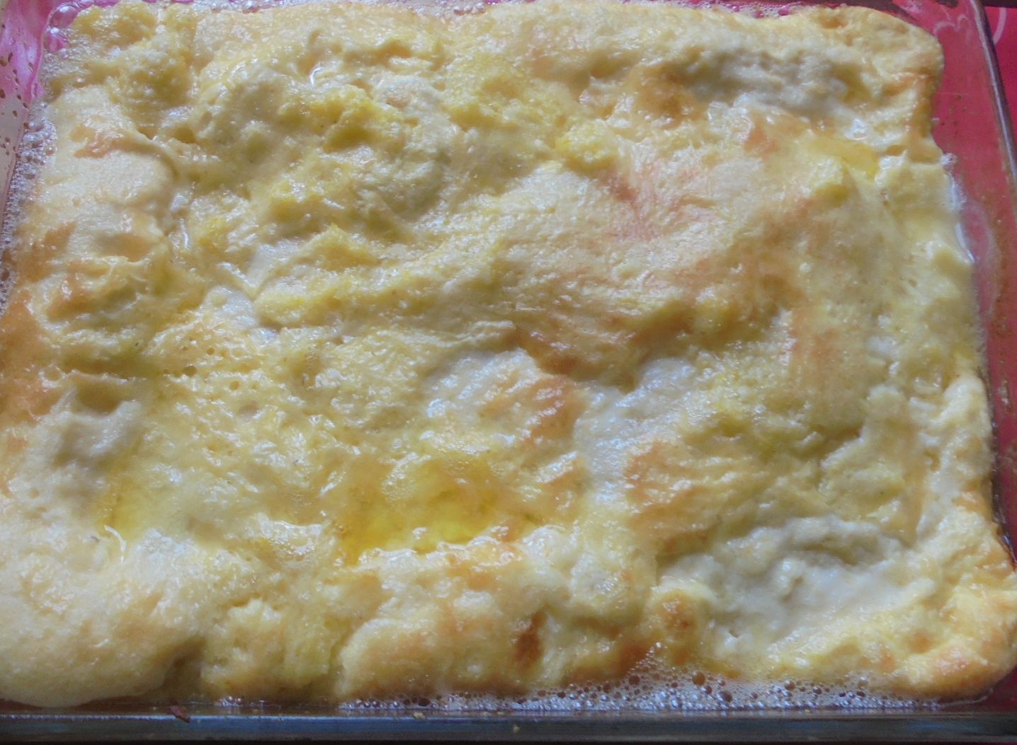 Mamaliga cu branza si omleta la cuptor