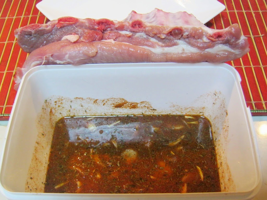 Coaste de porc picante