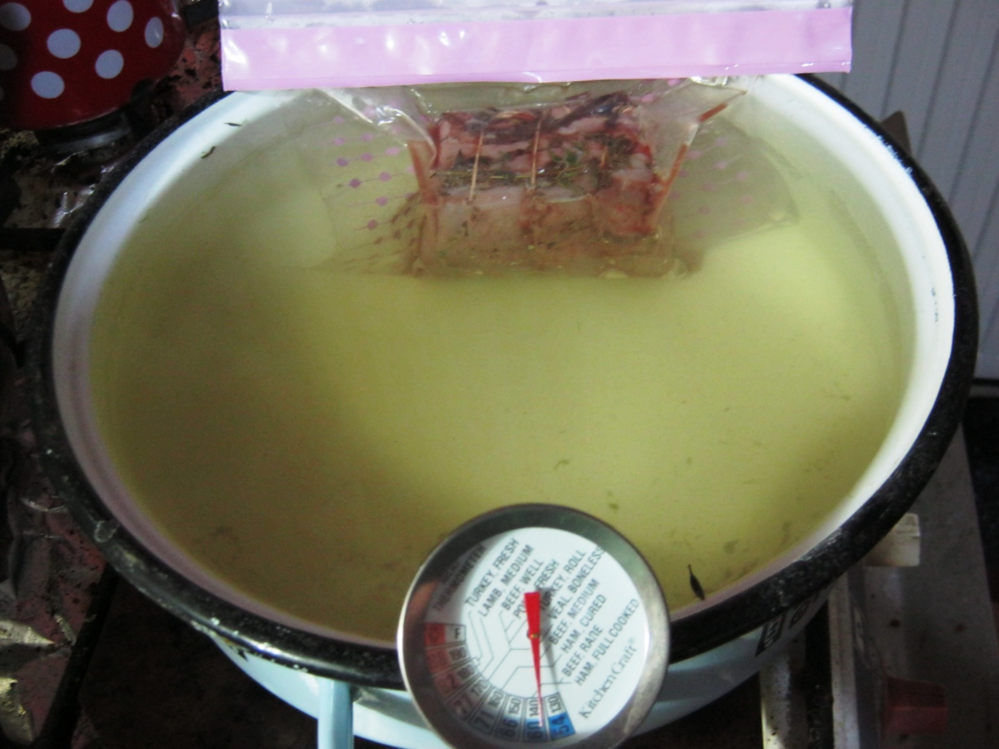 Muschi de vita "sous vide"