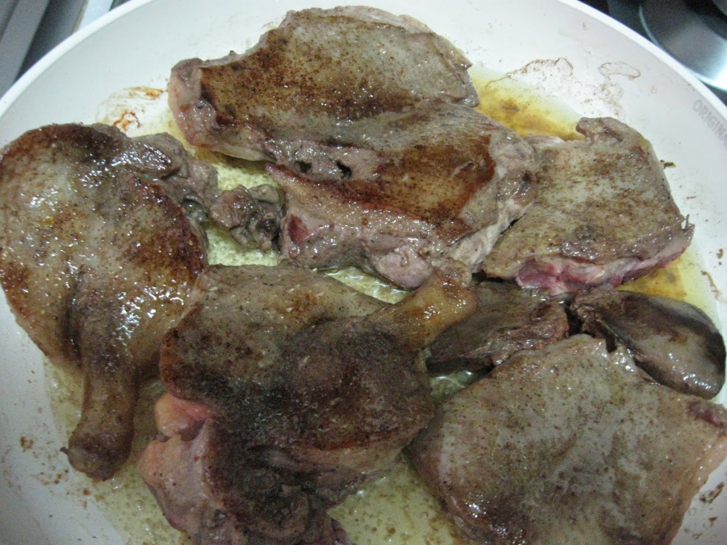 Friptura de rata cu sos de portocale si arpagic