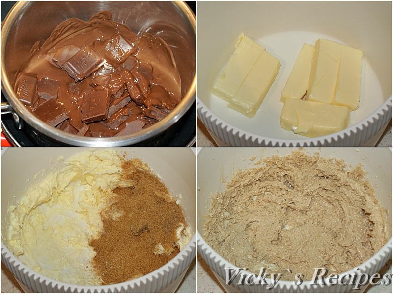 Prăjitură cu ciocolată, merișoare și ghimbir