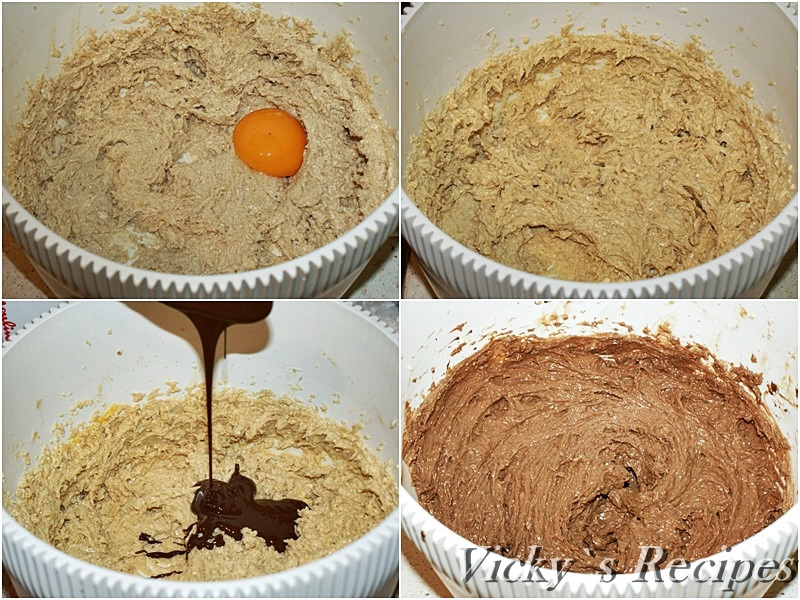 Prăjitură cu ciocolată, merișoare și ghimbir