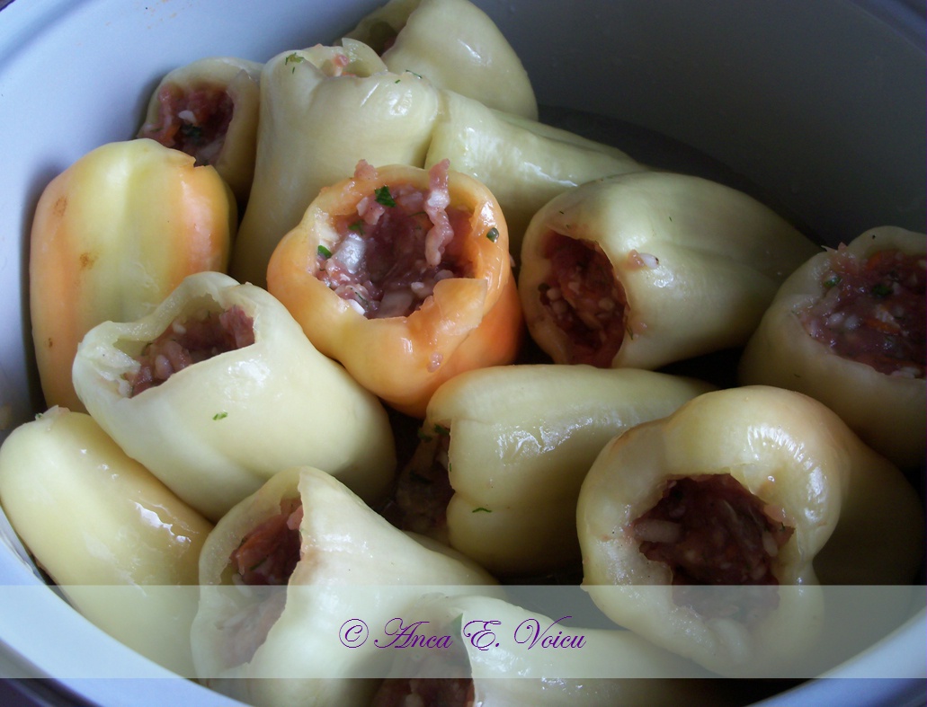 Ardei umpluti cu carne