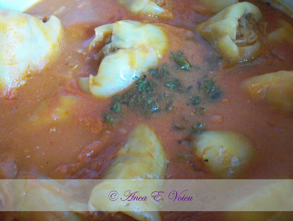 Ardei umpluti cu carne