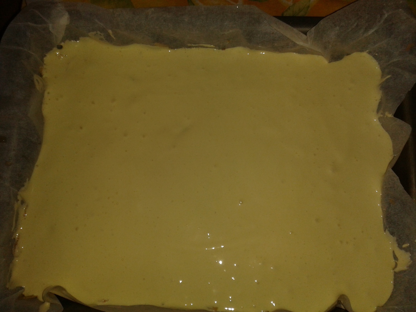 Prajitura cu mere si crema de vanilie