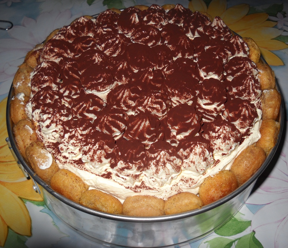 Tort tiramisu