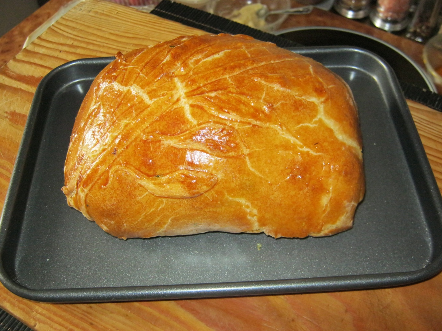 Beef Wellington, romanesc