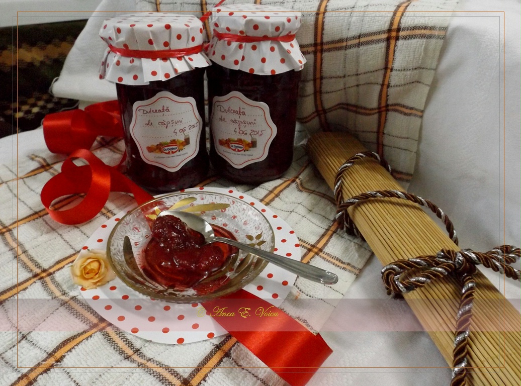 Dulceaţă de căpsuni reţetă