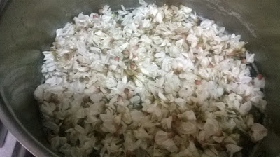 Dulceata din flori de salcam