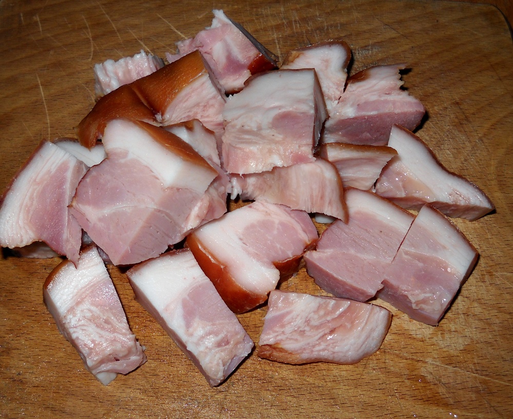 Varza acra cu ciolan afumat