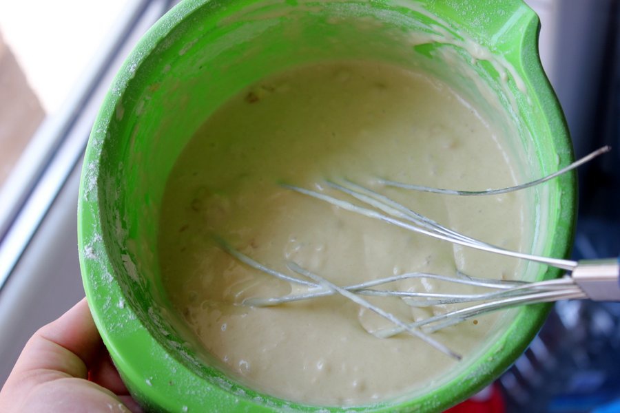 Clatite cu crema de branza si somon