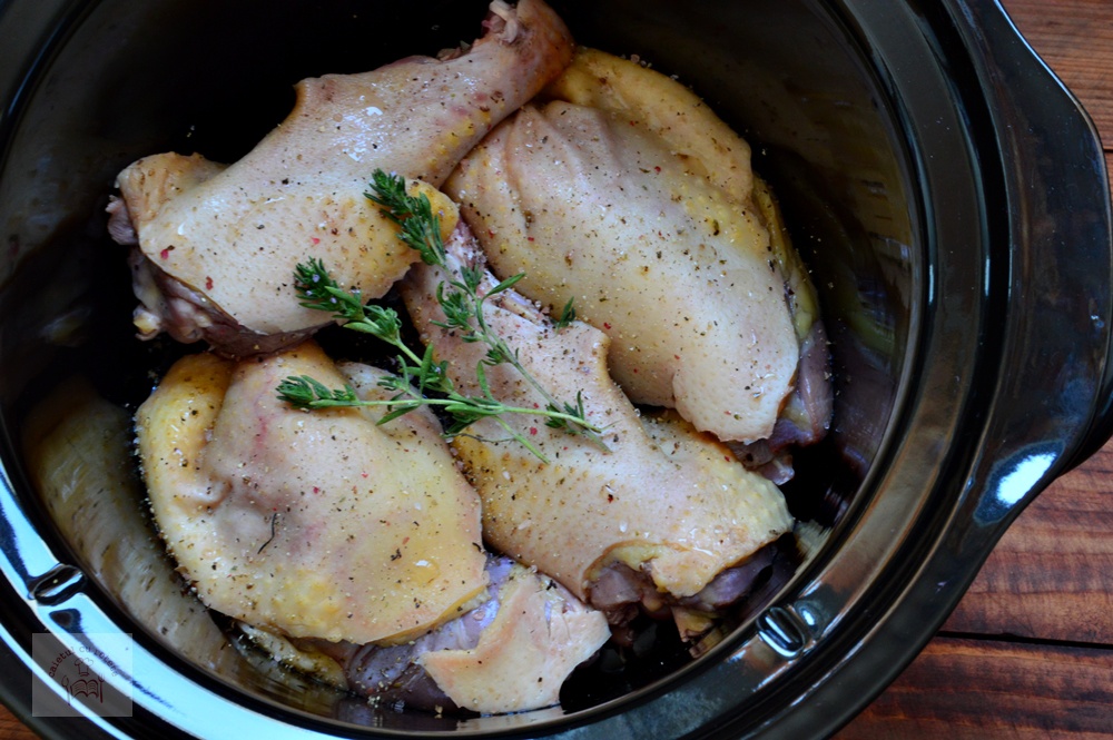 Confit de canard la slow cooker Crock-Pot