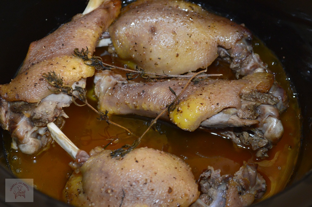 Confit de canard la slow cooker Crock-Pot